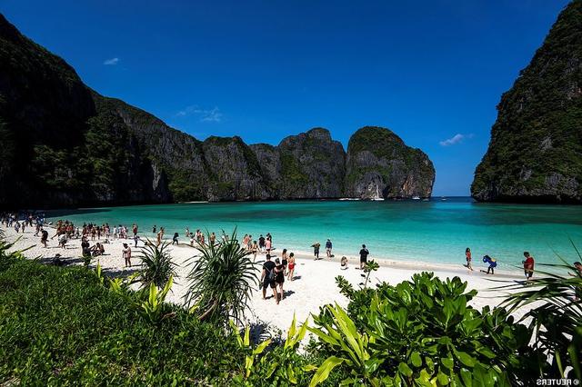 Thailand’s Maya beach reopens for tourists