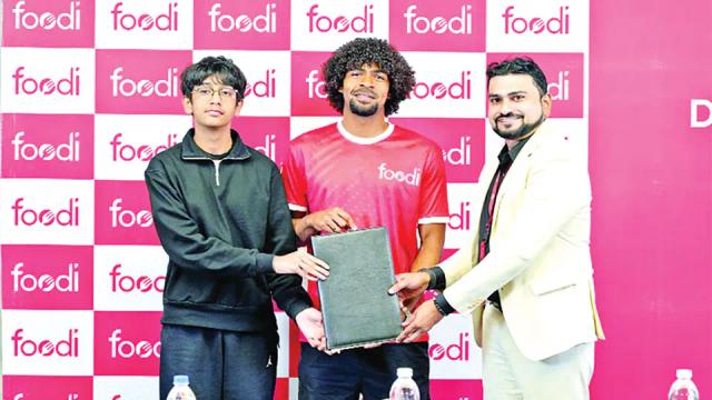 Hamza becomes Foodi's Brand Ambassador