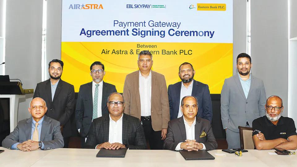 EBL becomes online payment gateway partner for Air Astra