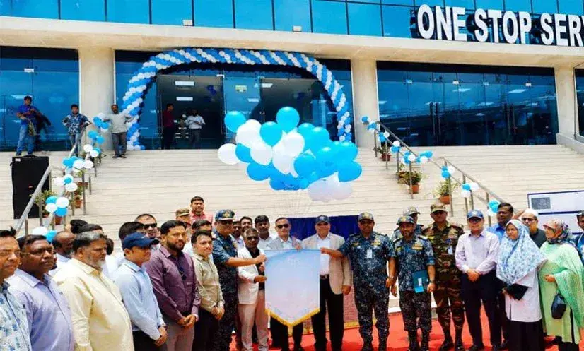 চট্টগ্রাম বন্দরের ওয়ান স্টপ সার্ভিস ভবন উদ্বোধন