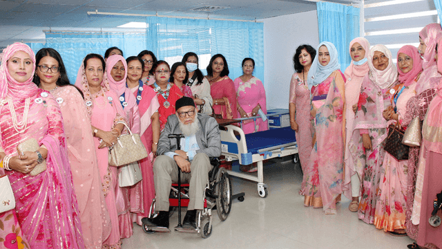 ইনার হুইল জেলা ৩৪৫ এর সহায়তায় আহছানিয়া মিশন ক্যান্সার হাসপাতালে মহিলাদের জন্য ওয়ার্ড